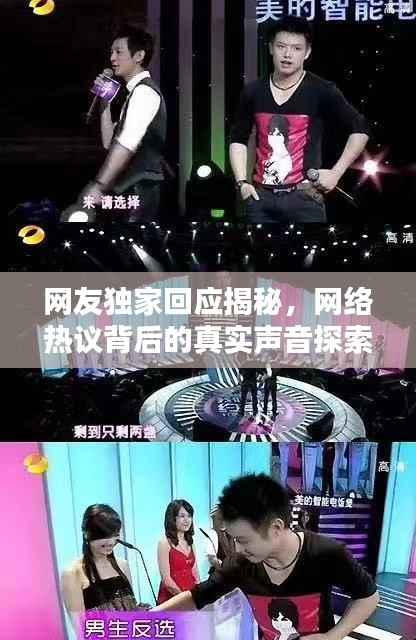 网友独家回应揭秘,网络热议背后的真实声音探索