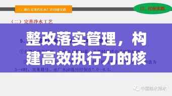 整改落实管理,构建高效执行力的核心枢纽