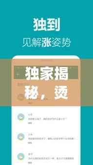 独家揭秘,烫头条APP引领新闻阅读新风尚!